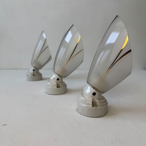 LOT 3 ANCIENNES APPLIQUES INCLINEES 1950 VINTAGE
130 Lille (59)