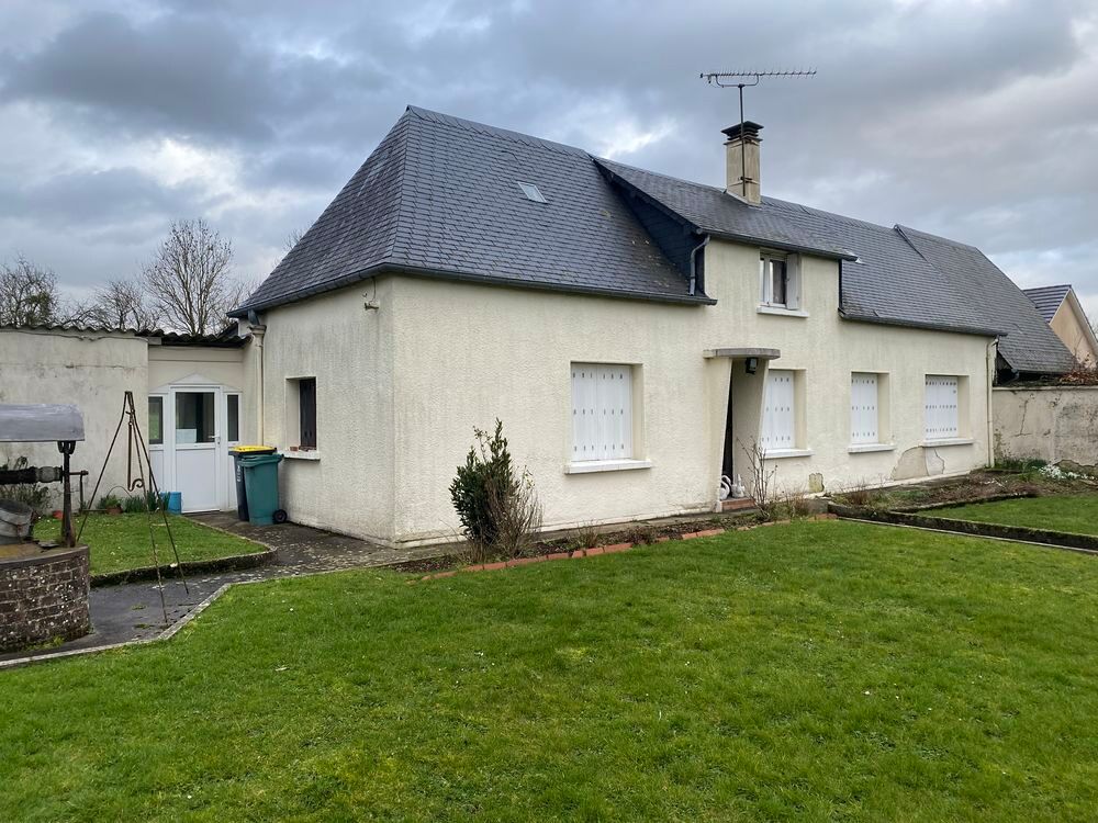Vente Maison maison de plein pied de 84m2
Surface jardin 725m2 Louvetot