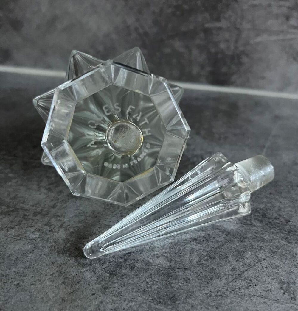 FLACONS PARFUM vides pour collection (VINTAGE) 