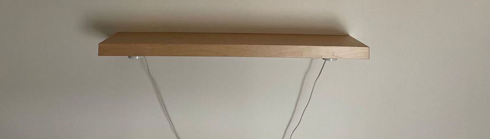 &Eacute;tag&egrave;re murale Ikea LACK, effet ch&ecirc;ne clair, 110x26 cm Meubles