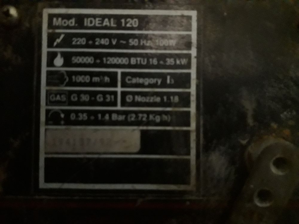g&eacute;n&eacute;rateur aire chaud 15kw 1000m3h &agrave; gaz propane Bricolage