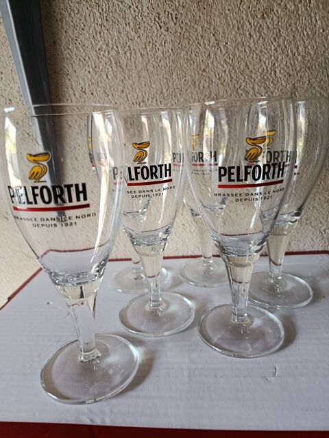 lot de verres a biere Saint-Aubin-le-Cloud (79)