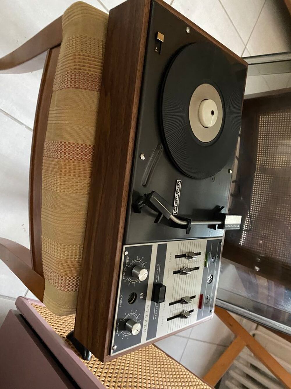 Platine de disque Thomson vintage CD et vinyles