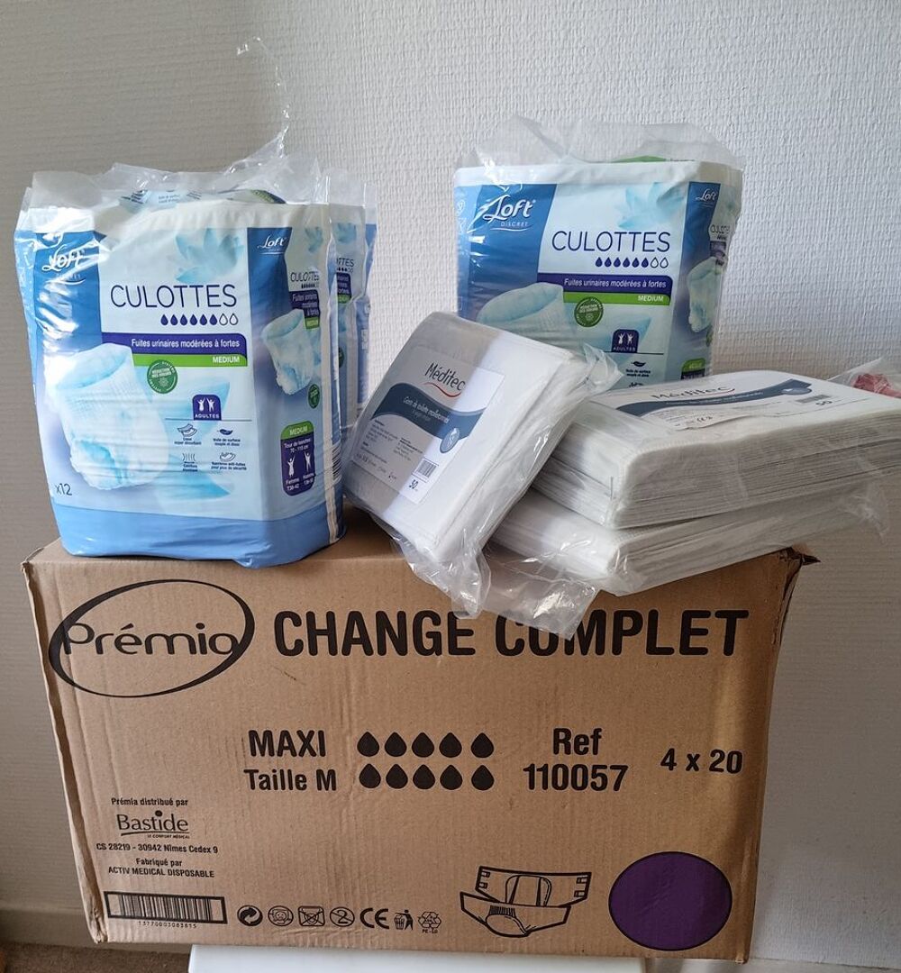 Protections adultes taille M
Change complet Maxi taille M ( Vtements