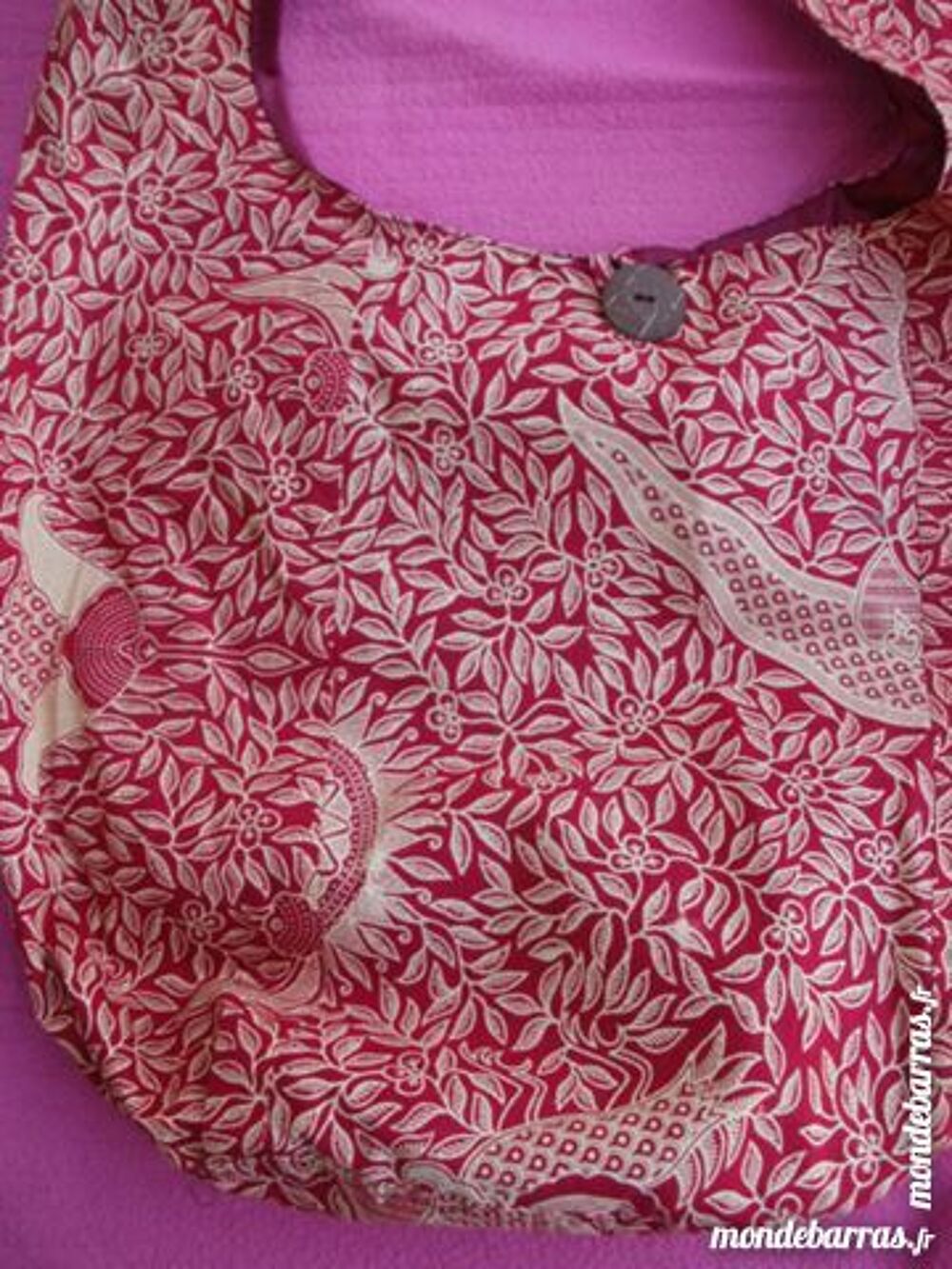 Sac en coton pour vous ballader l'&eacute;t&eacute; Maroquinerie
