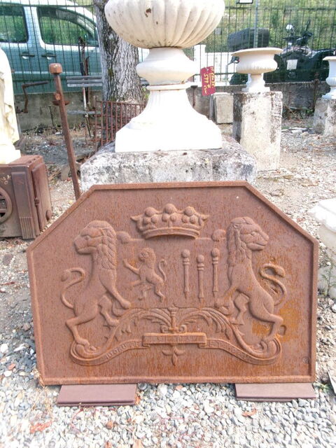 Plaque de chemine en fonte 265 Chteau-l'vque (24)