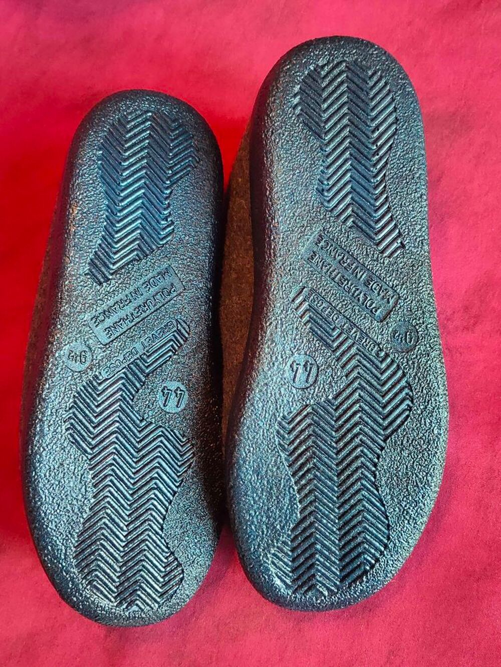 Pantoufles bleues neuves pointure 44 Chaussures