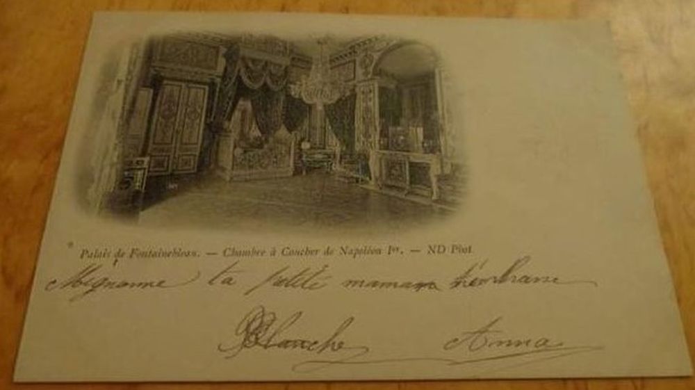 Carte postale ancienne Fontainebleau 1 