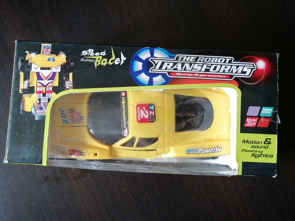 Collector mon The Robot Transforms TZR 2 Super Jaune Jeux / jouets