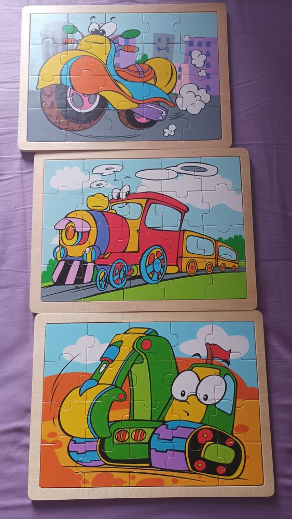 PUZZLES BOIS CARTON Jeux / jouets