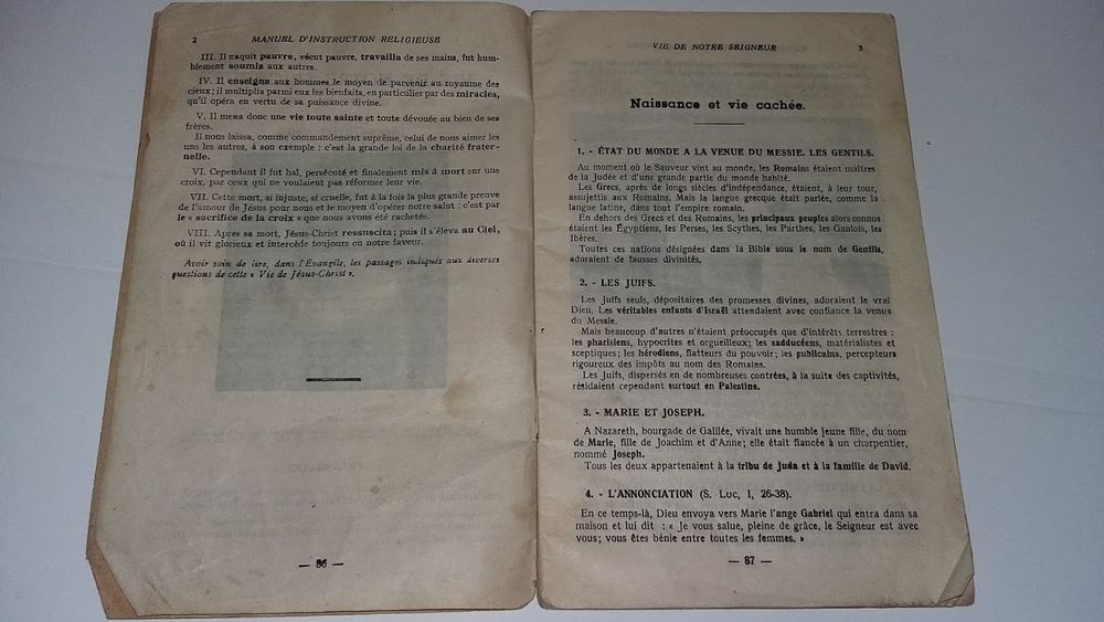 Vie de notre seigneur J&eacute;sus Christ, 1944 