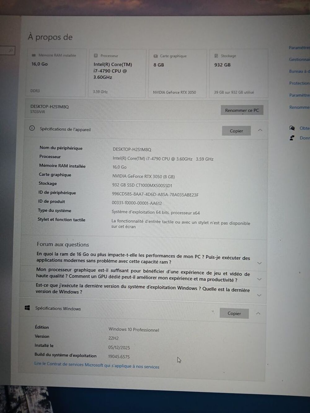 Gamer STGSIVIR Matériel informatique