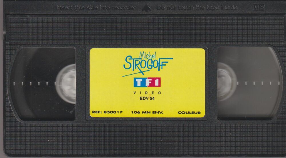 VHS RARE MICHEL STROGOFF JOHN-PHILIP LAW DVD et blu-ray