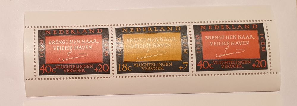 Timbres hollande 1966 neuf - 1 euro 