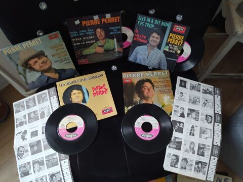 45 TOURS PIERRE PERRET. 8 Gilette (06)
