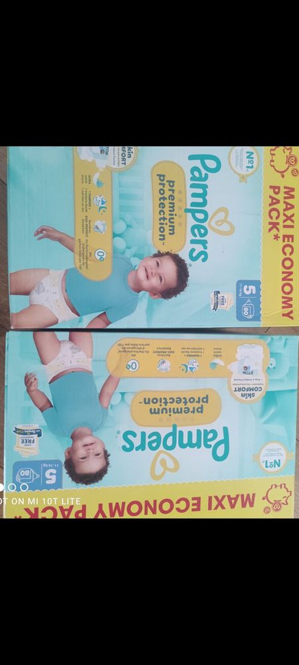 Couches pampers Pu�riculture