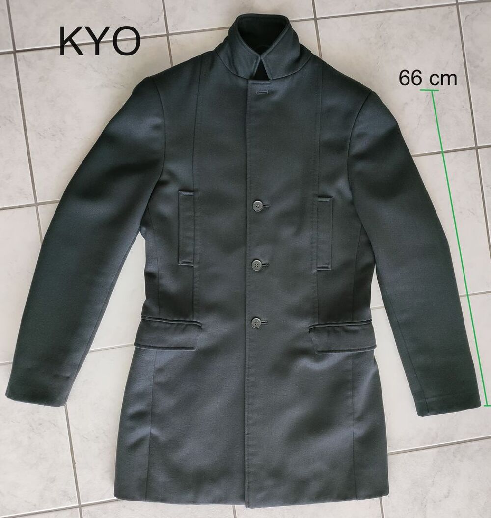 DEVRED - Veste adulte homme hiver,taille M(50),Caban manteau Vêtements