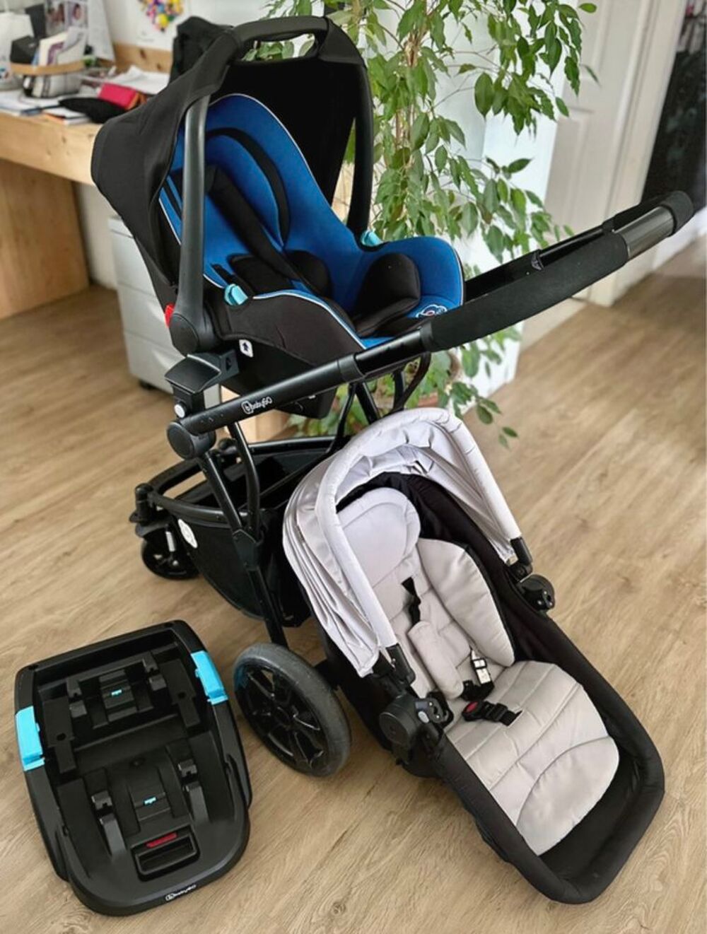 Poussette &amp; Si&egrave;ge auto Babygo Pu�riculture