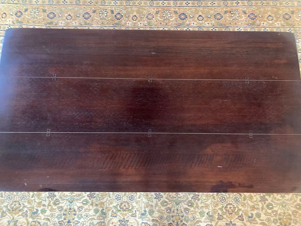 Table de salon avec casiers en osier Meubles