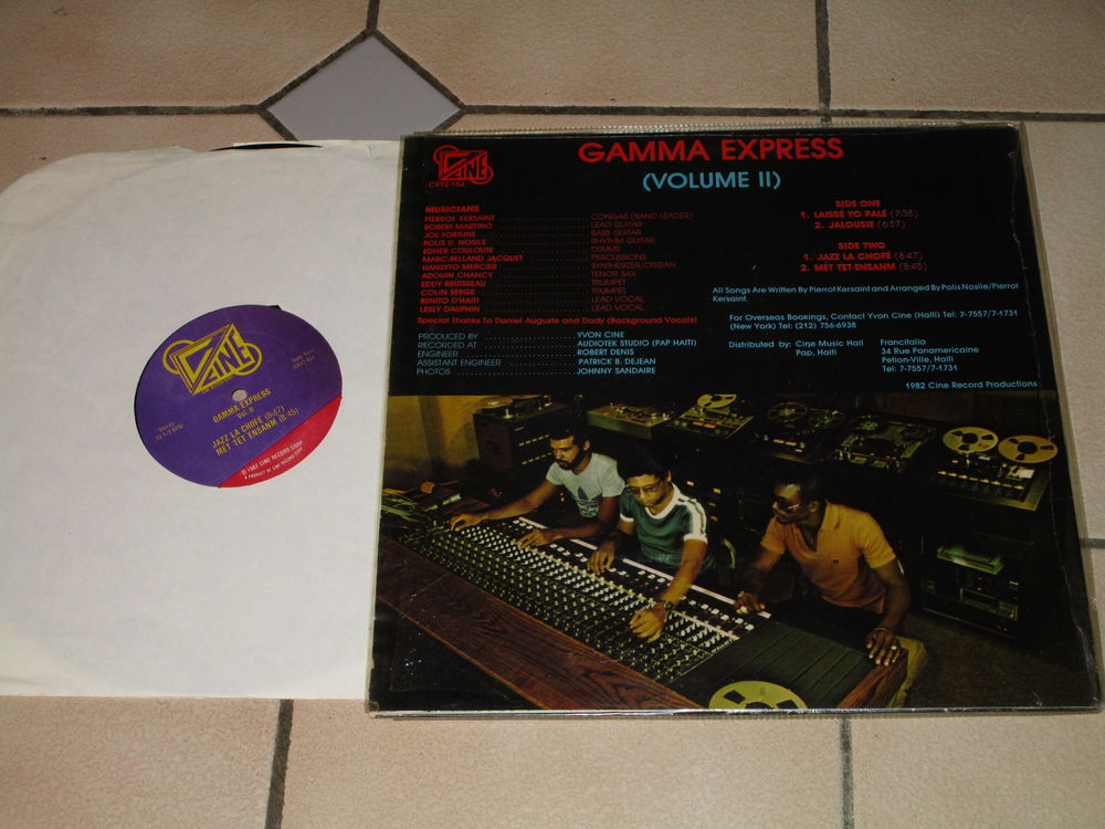 VIEUX VINYLE 1982 VOLUME II "GAMMA EXPRESS" 