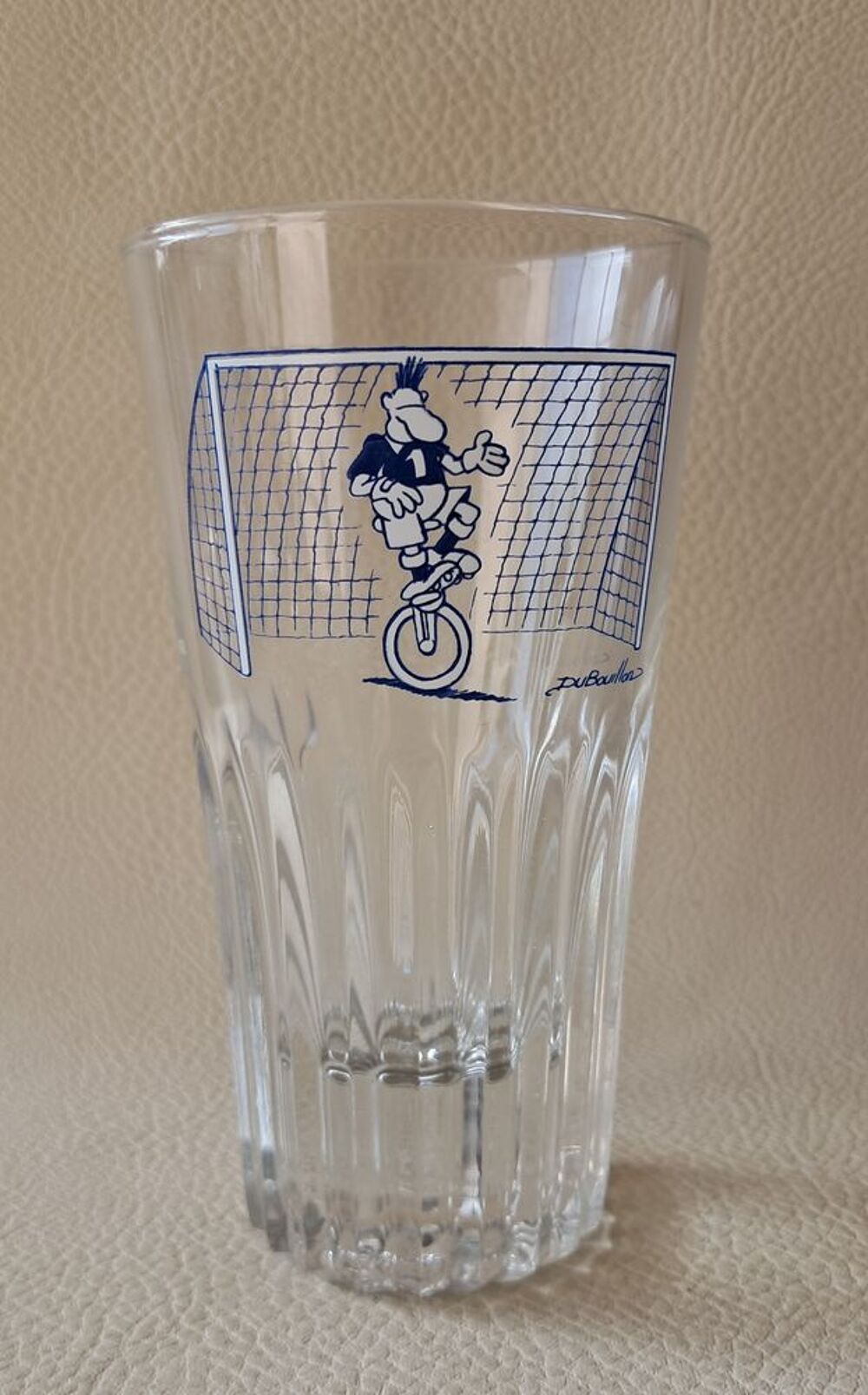 verre &agrave; pastis ricard vintage dubouillon illustr&eacute; foot 