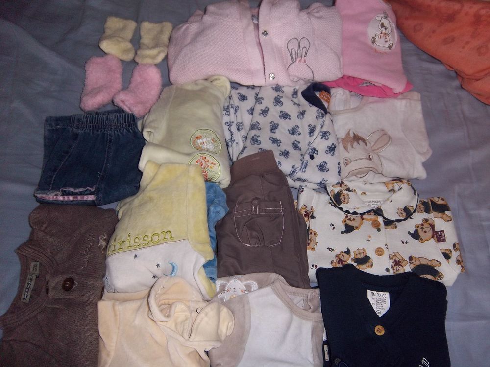 lot habits hiver 3 mois Vêtements enfants