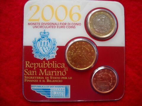 Monnaie pi�ces Euros : SAN MARINO / 2006
17 � 17 Roanne (42)