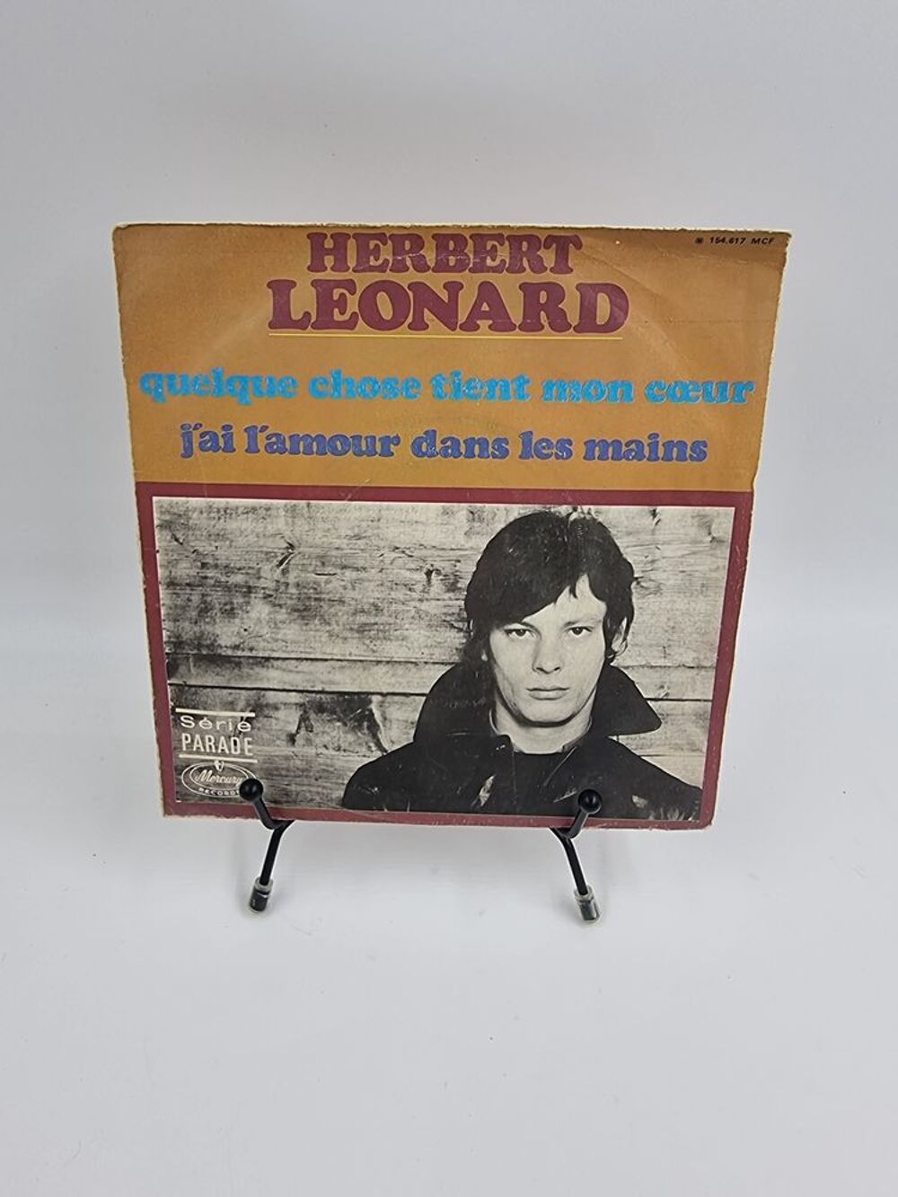 Vinyle 45 tours Herbert Leonard : Quelque Chose Tient mon... CD et vinyles