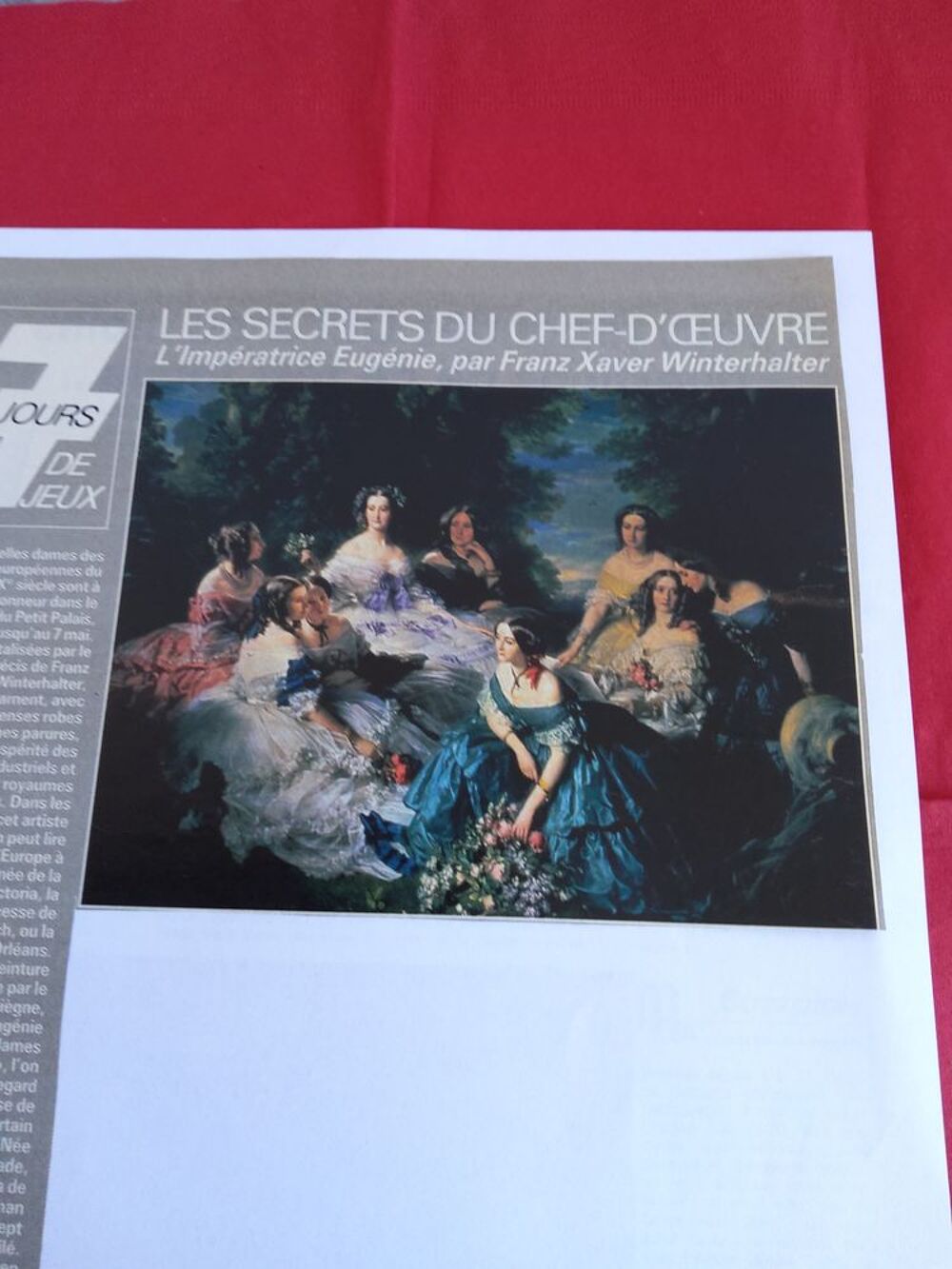 COLLECTION "les secrets du chef d'oeuvre" 