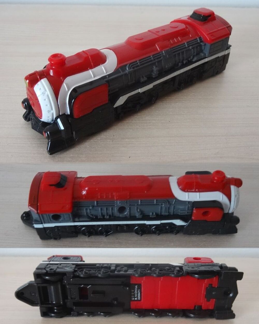 Bandai Ressha Sentai ToQger DX ToQ Changer Red Ressha train Jeux / jouets