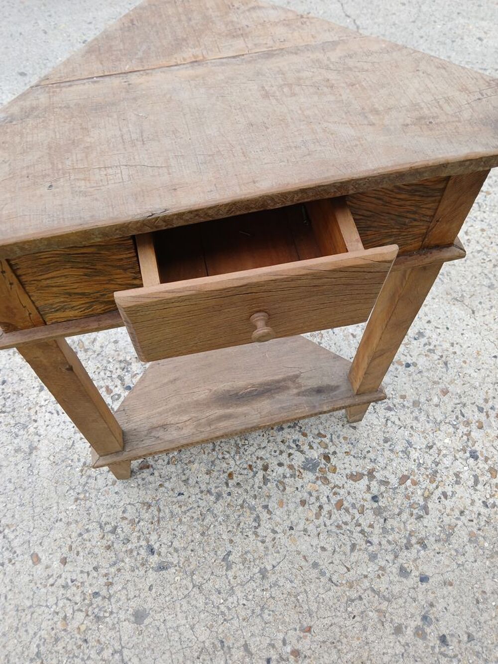 Meuble rustique d angle bois Meubles