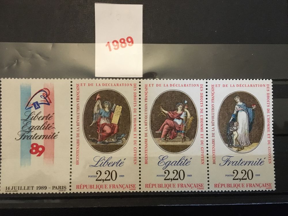 TIMBRES DE COLLECTION ** NEUFS 1989
