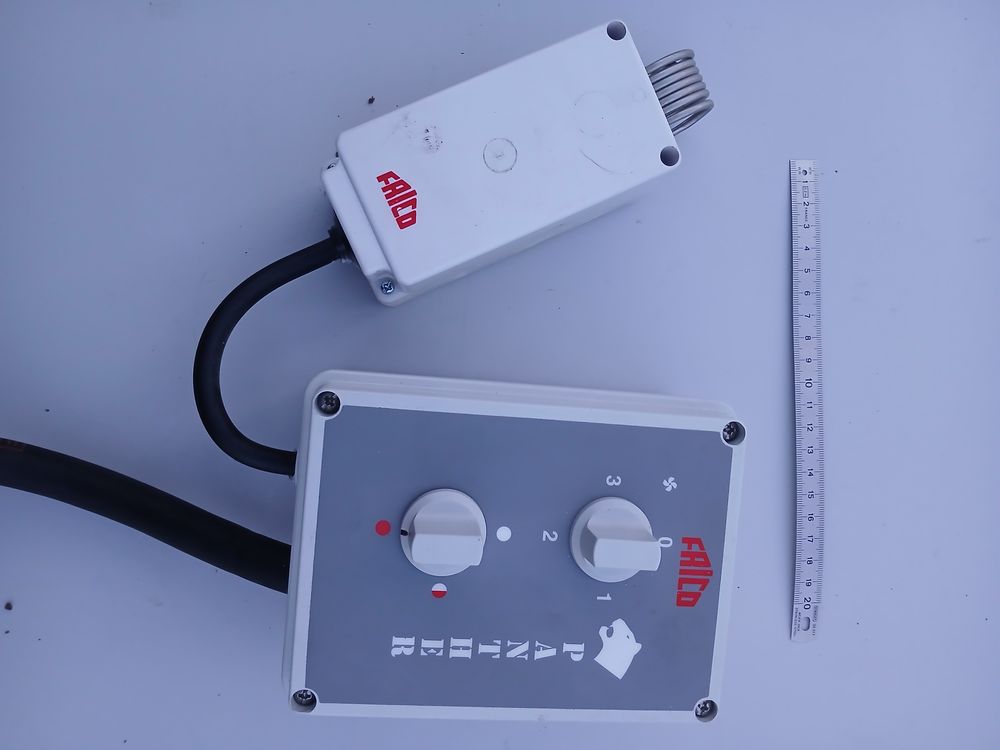 A&eacute;rotherme &eacute;lectrique industriel FRICO 9 kW ? 230/400 V Bricolage