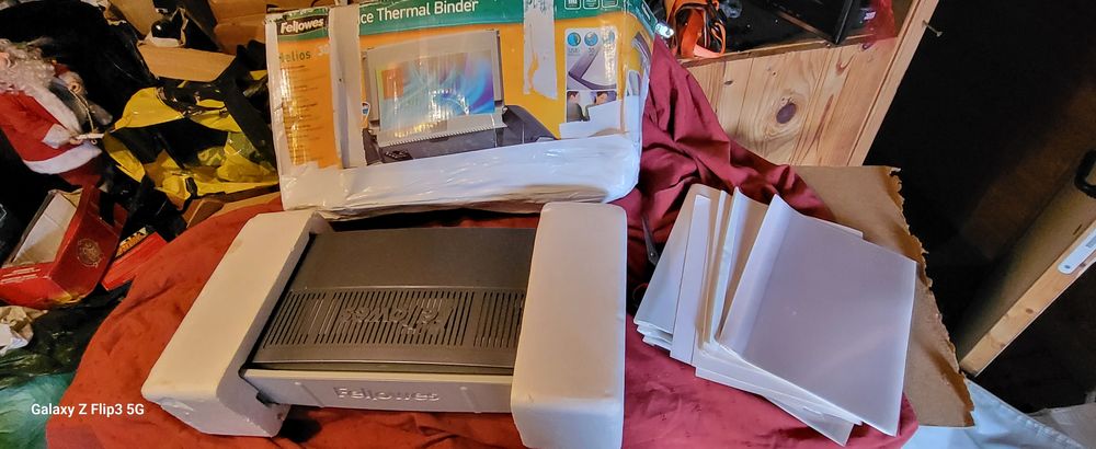 Thermorelieuse hellios 30 toute neuve + couverture Matériel informatique