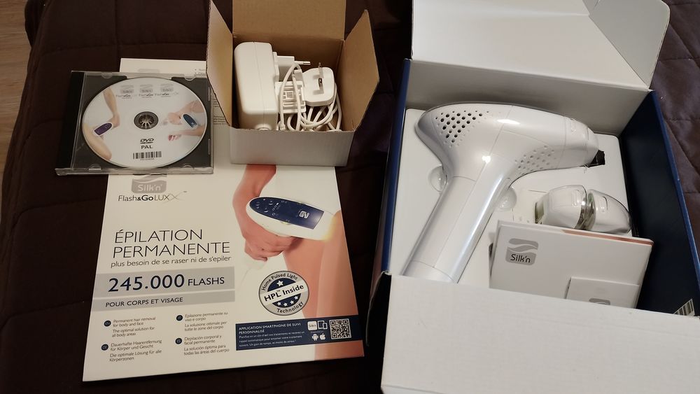 &Eacute;pilation Permanente Silk'n Flash&amp;Go LUX 245.000 flashs Electroménager
