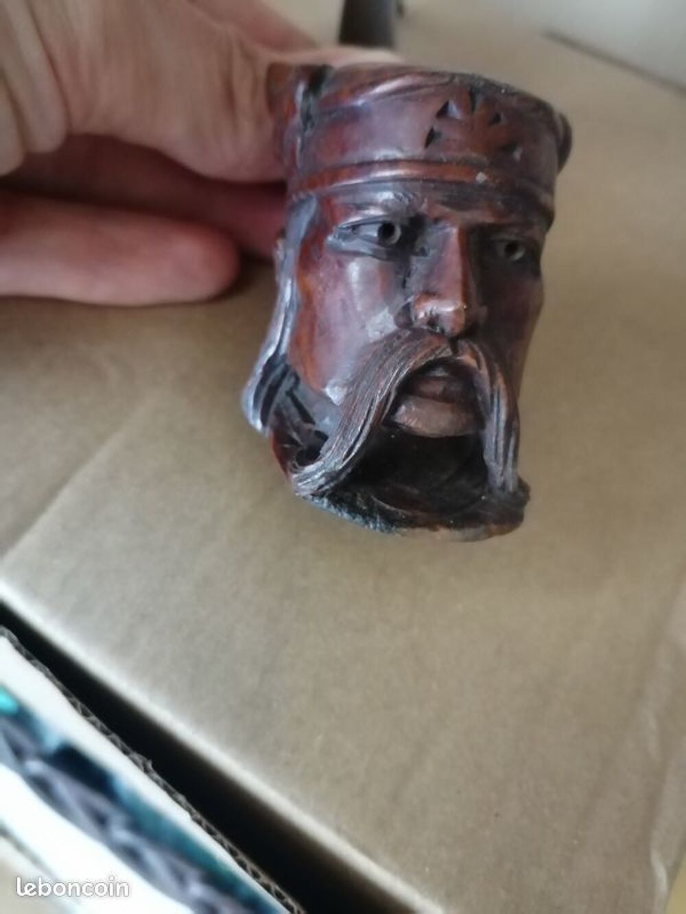 pipe bois t&ecirc;te gaulois gaule c&eacute;sar rome guerre romain empire Décoration