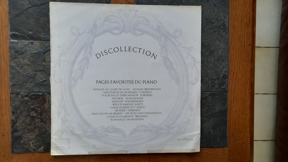 MUSIQUES CLASSIQUES 3 vinyles CD et vinyles