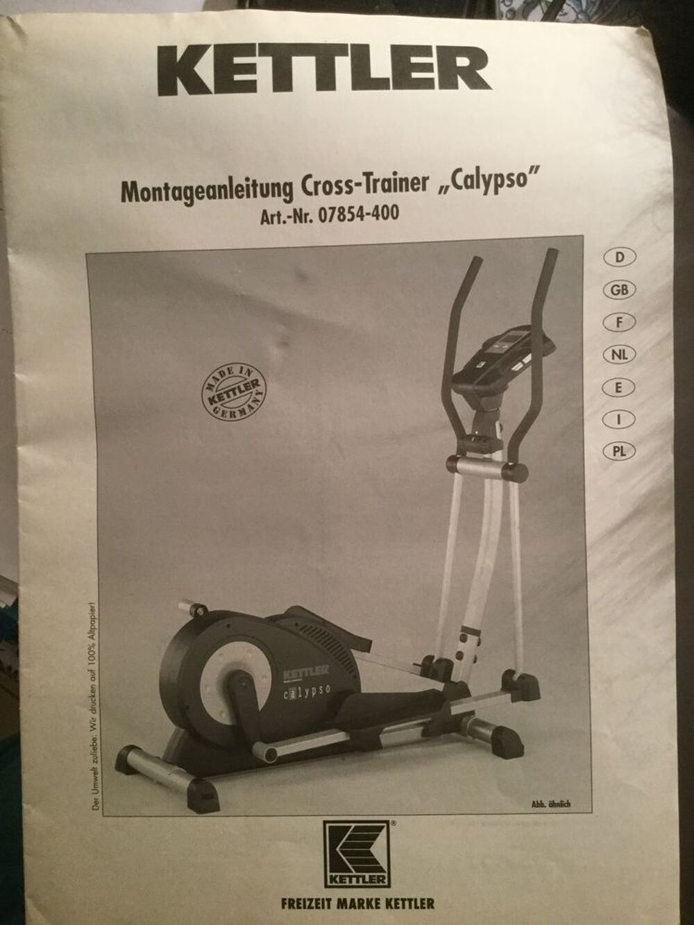 Kettler calypso shop cross trainer