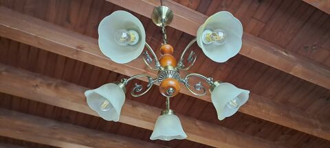 Lustre 5 branches 25 Tremblay-en-France (93)