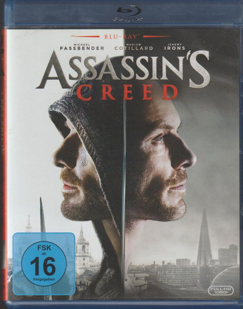 ASSASIN'S CREED BLU-RAY DVD et blu-ray