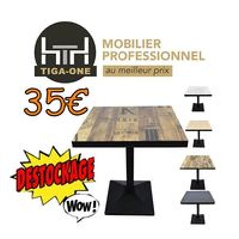   Table Caf dimensions disponible  