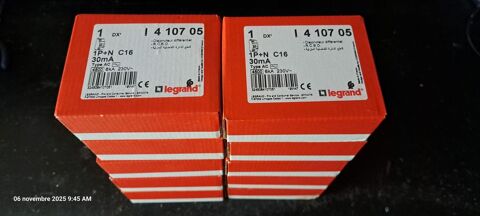 10x Legrand Disjoncteur diff�rentiel 16A R�f 410705 300 Grasse (06)