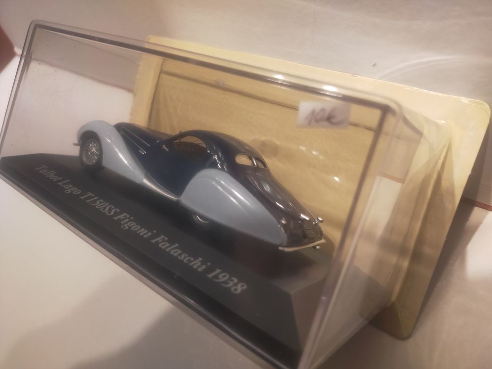 Talbot Lago T150SS de 1938 au 1/43e
