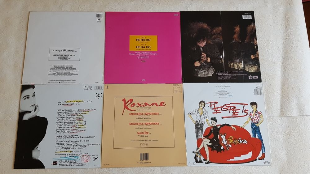 LES MAXI 45T PHOTO 7 CD et vinyles