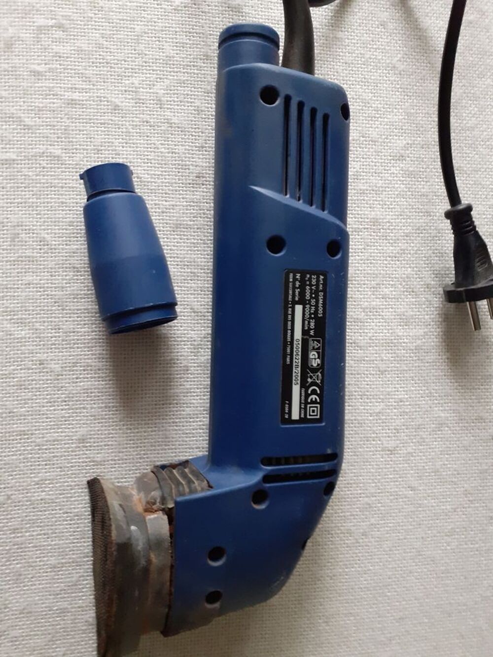 ponceuse triangulaire Duro DTS 280 Bricolage