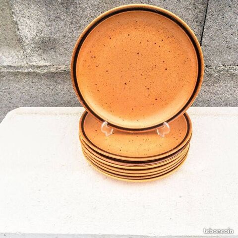 Assiette en gr�s 13 Issoire (63)