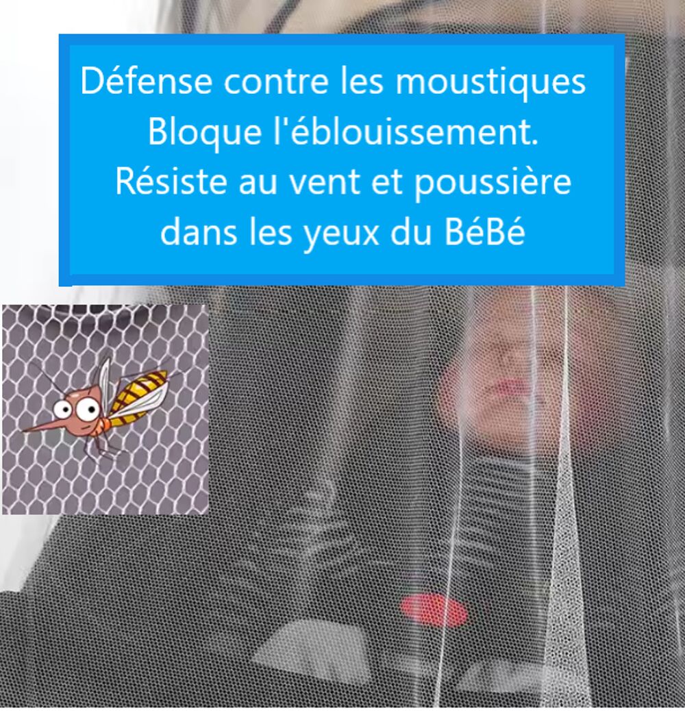 Moustiquaire pour poussette Puériculture