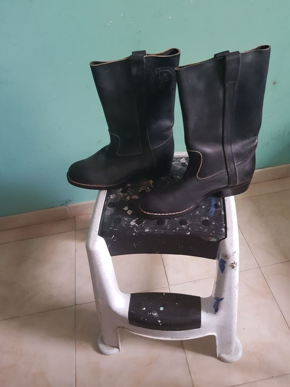 botte camarguaise taille 41 bon etat Chaussures