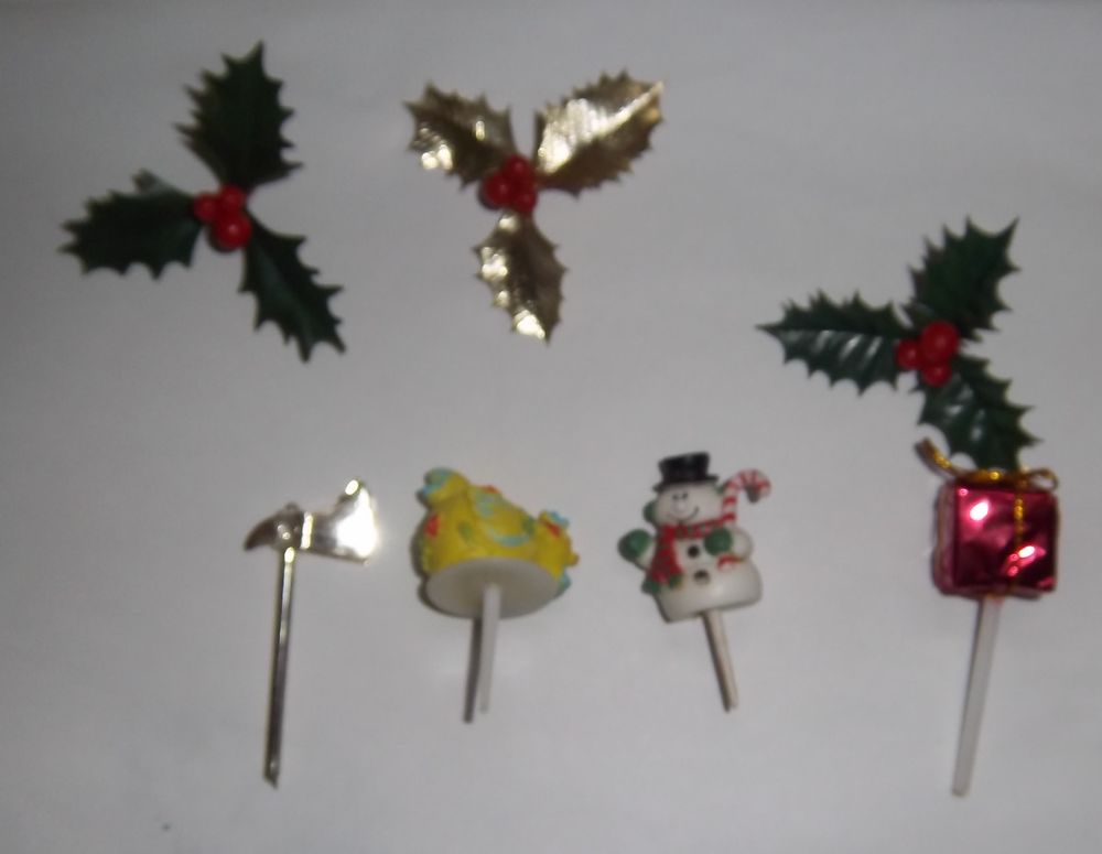 Sujets d&eacute;coration g&acirc;teau No&euml;l Cuisine
