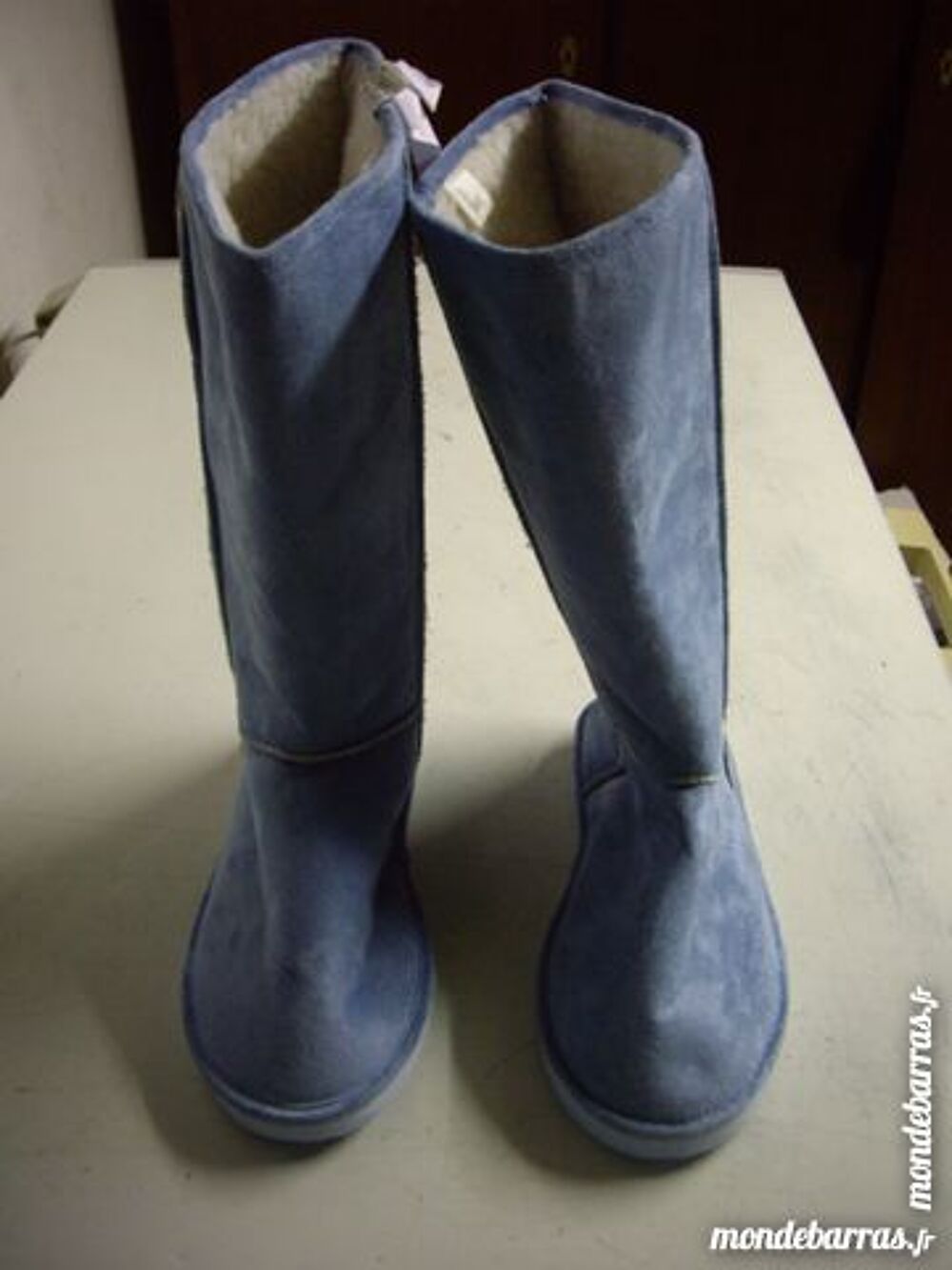 Bottes fourr&eacute;es Bleu Ciel pointure 38-neuves- &agrave; 7 Chaussures